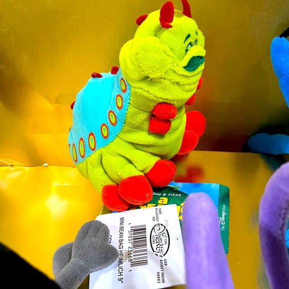 DISNEY EXCLUSIVE NWT VTG 90s BUGS LIFE BEAN BAG PLUSH SET (5) ADORABLE - Picture 7 of 15